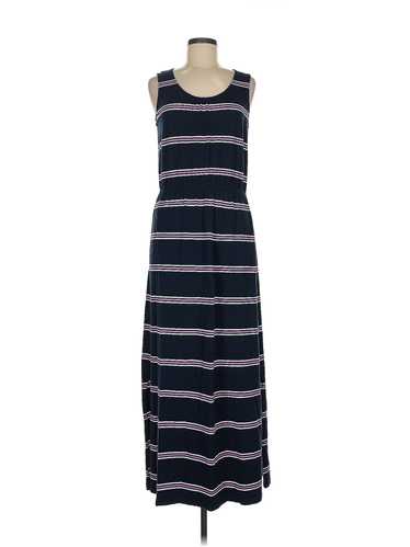 Lands' End Women Blue Casual Dress M