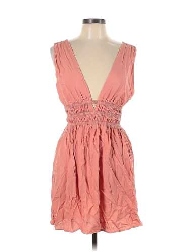 Forever 21 Women Pink Cocktail Dress L