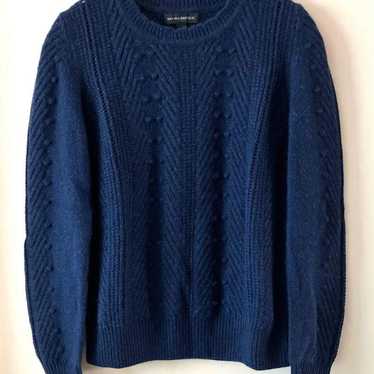 BANANA REPUBLIC Wool Alpaca Blend Knit Navy