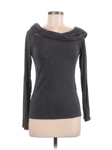 Max Studio Women Gray Long Sleeve Top M