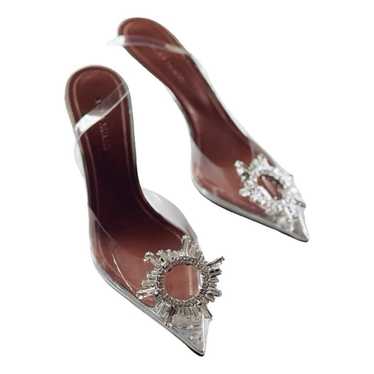 Amina Muaddi Begum vinyl heels