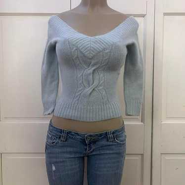 Vintage Guess Off The Shoulder Sweater