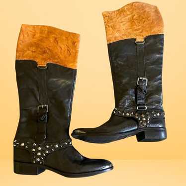 Sam Edelman Sam edelman leather studded riding