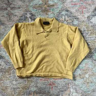 Vintage Brooks Brothers Sweater Yellow