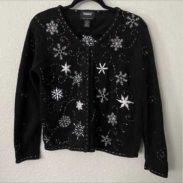 Vintage Designers Originals Snowflake Cardigan