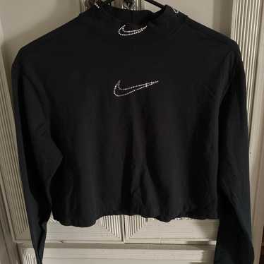 Nike long sleeve rhinestones