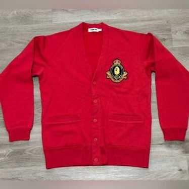 BAPE X MOUSSY KNIT CARDIGAN Bape bape cardigan - Gem