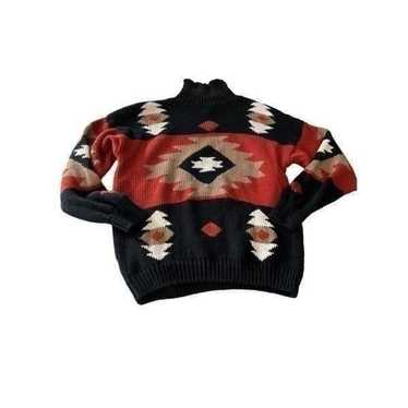 Vintage Aztec womens sweater