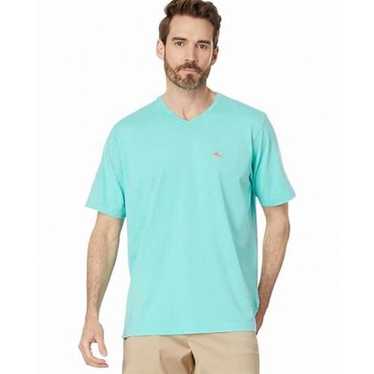 Tommy Bahama New Bali Skyline V Neck T-Shirt in Bl