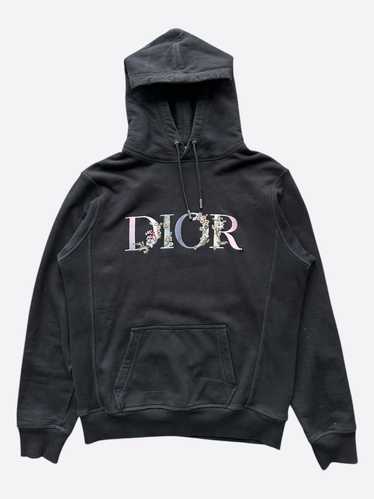 Dior Dior Black Multicolor Floral Embroidered Logo