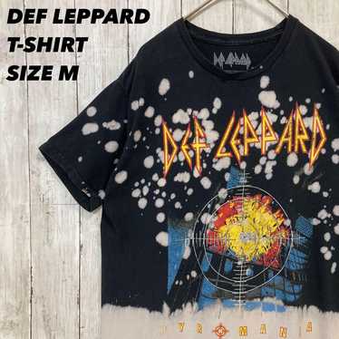 Vintage rock band T-shirt - DEF LEPPARD printed T-