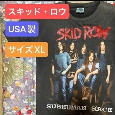 vintage skid row t shirt - Gem