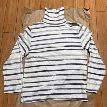 Porter Classic Stripe Turtleneck Long Sleeve Cut &