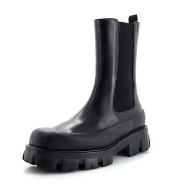 PRADA Men's Monolith Chelsea Boots Leather