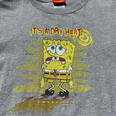 Spongebob Vintage T Shirt Las Vegas Graphic