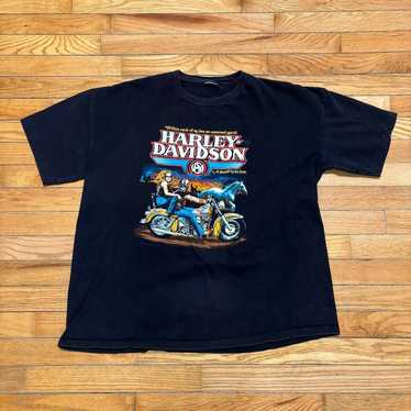 Vintage 1988 Harley Davidson Horse Single Stitch S