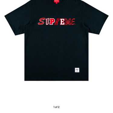 Supreme collage logo s/s top