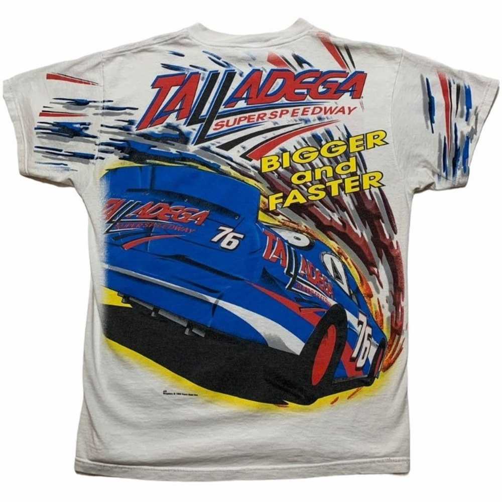 White Vintage 1999 NASCAR “Talledaga Super Speedw… - image 2