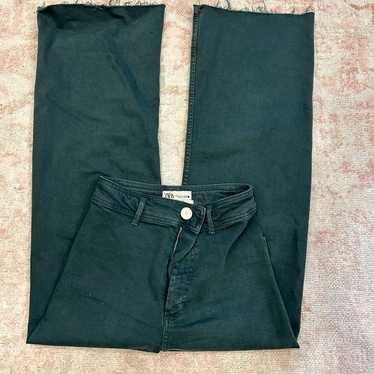 Green Zara jean