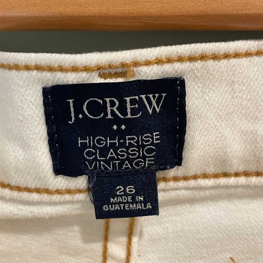 JCrew Factory High Rise Classic Vintage Jeans- Si… - image 7