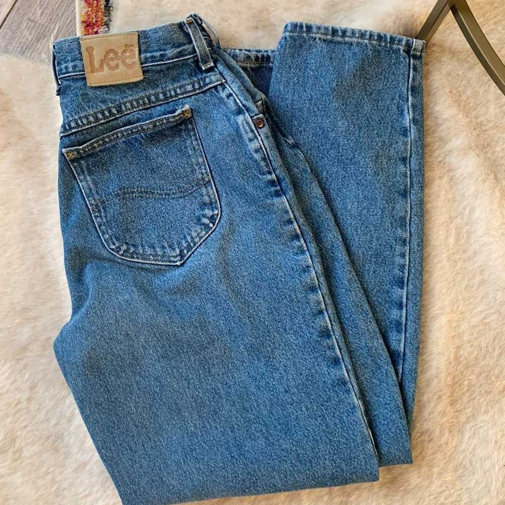 Vintage Lee high waisted mom jeans - image 2