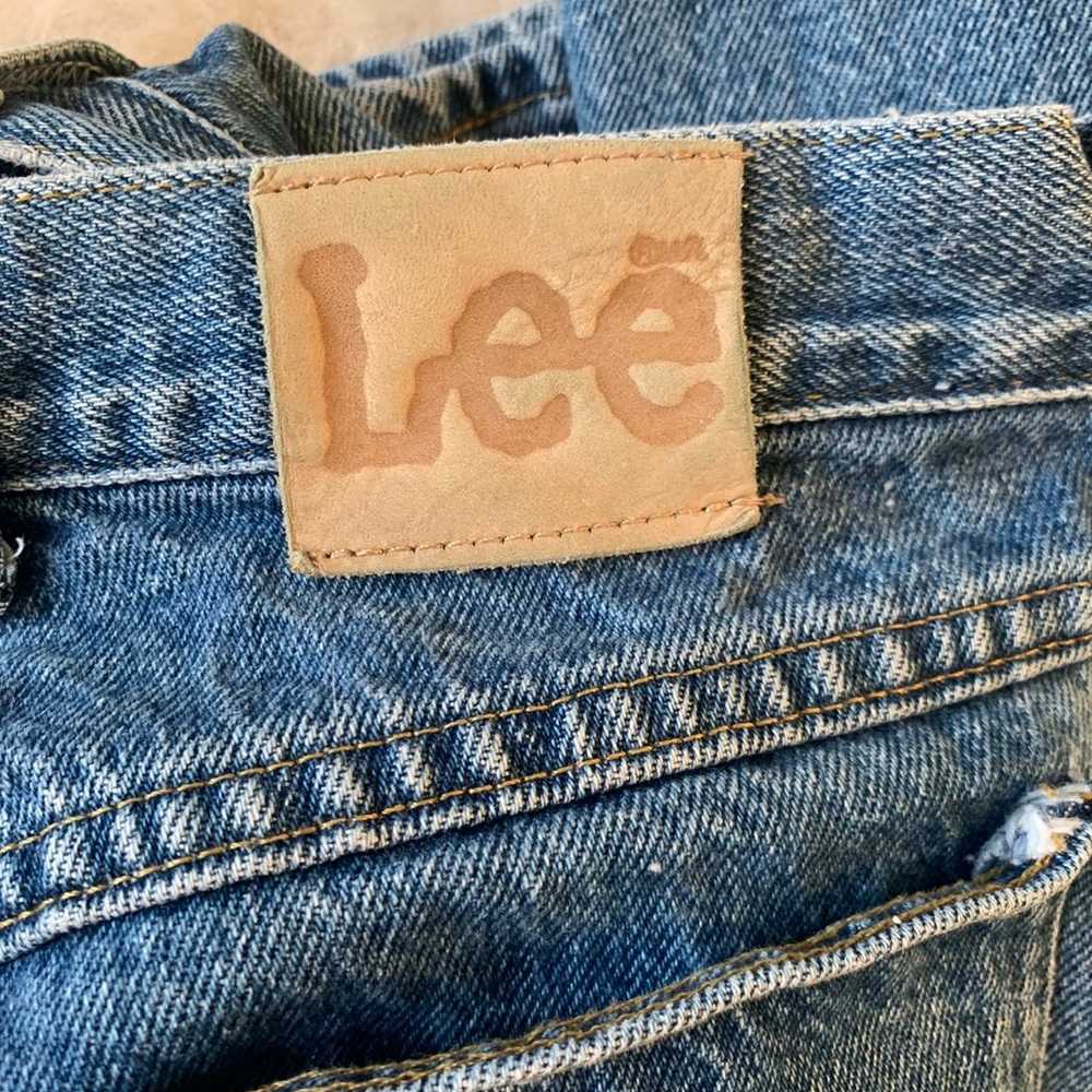 Vintage Lee high waisted mom jeans - image 5