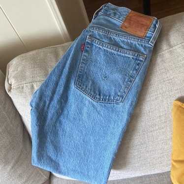 Premium Levi’s 501 High Waist Straight Leg Jeans