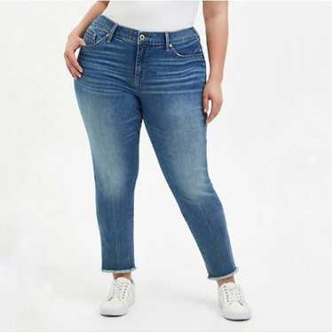 Torrid Vintage Stretch Straight Boyfriend Jeans