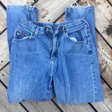 high waisted jeans