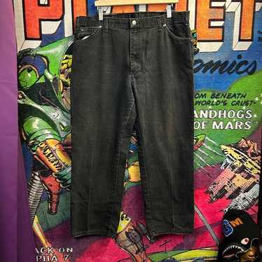 Y2K Dickies Work Pants Black Size 40”