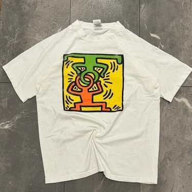 Vintage 1990s keith haring art