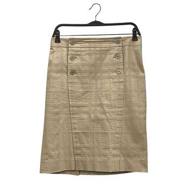 BURBERRY LONDON/Skirt/40/Beige/Cotton/FXA47-024-40