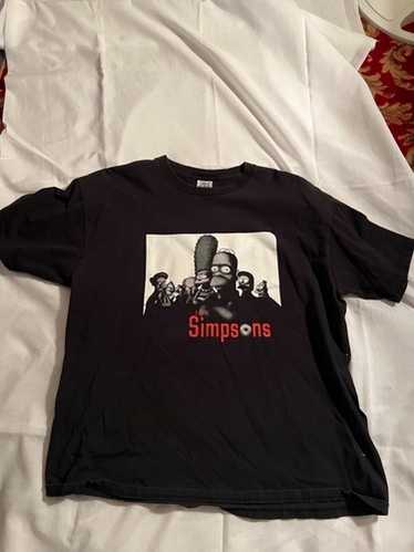 Delta The Simpsons Sopranos Spoof Black Short Sleeve T-Shirt