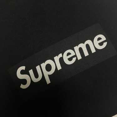 Supreme Box Logo Tee in black.