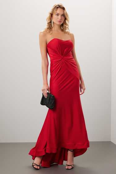 FAVIANA Knot Front Gown