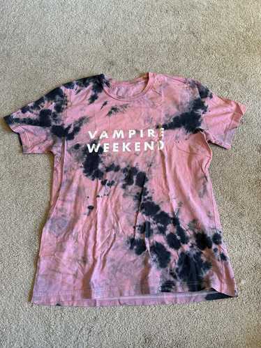 vampire weekend father of the bride tie dye tour t