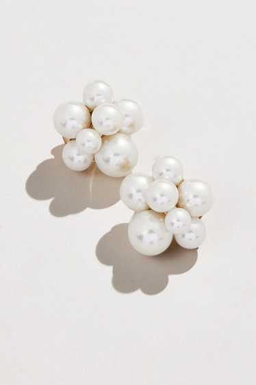 Oscar de la Renta Popcorn Earrings