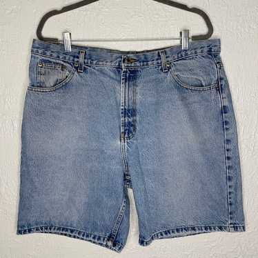 Vintage Acid Wash Denim Jean Shorts