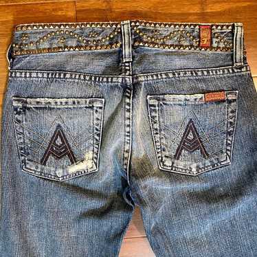 Vintage 7 FOR ALL MANKIND Studded Jeans