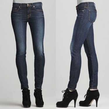 J Brand 811 Mid Rise Skinny Jeans Dark Vintage