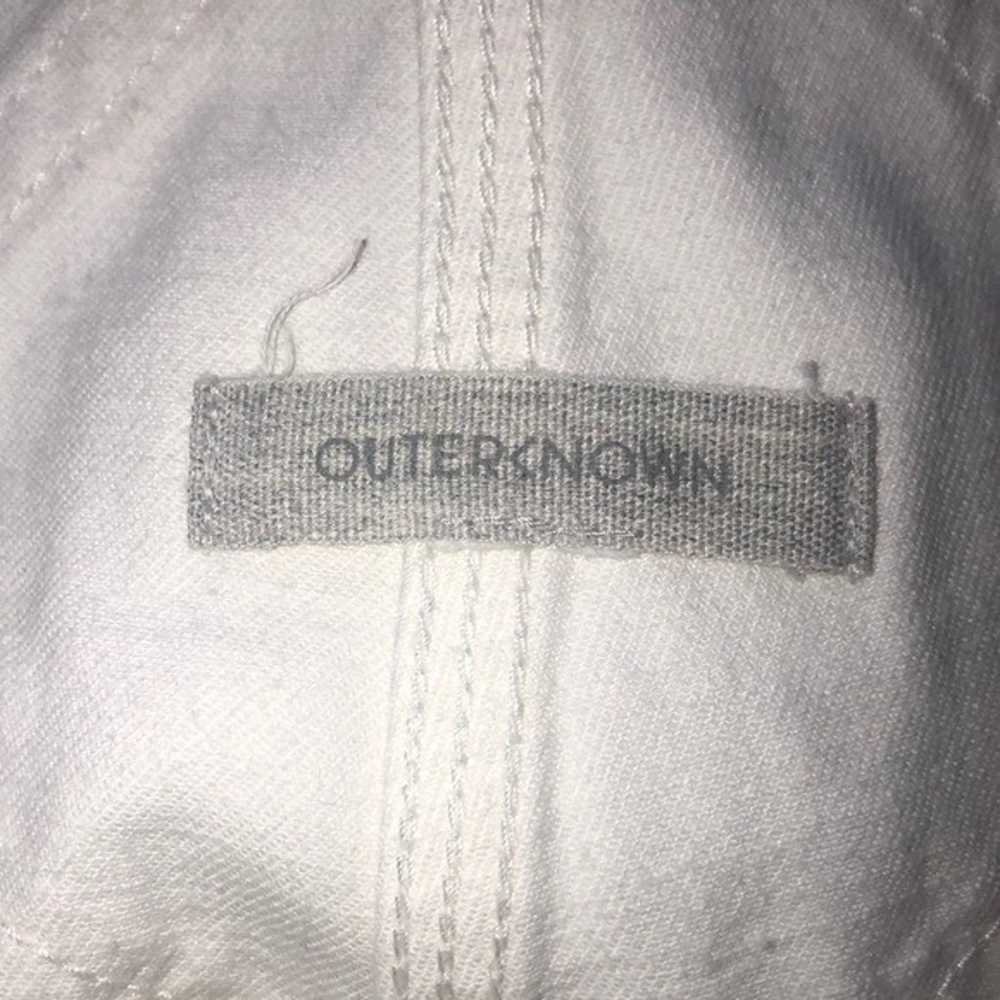 Outerknown Voyage Cord Overalls in White - image 9