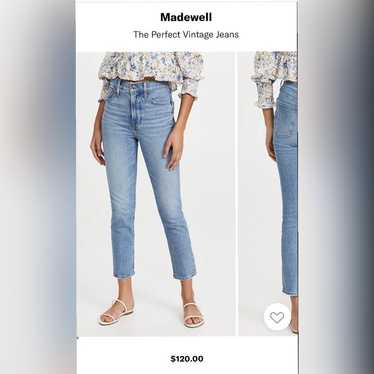 Madewell The Perfect Vintage Jeans