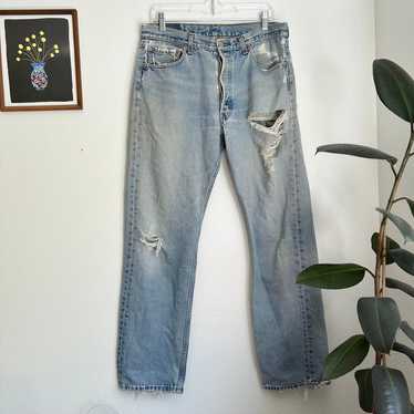 Vintage distressed Levi’s 501