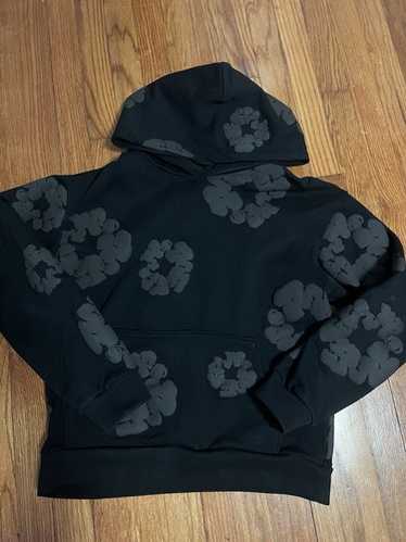 Black monochrome denim tears - Gem