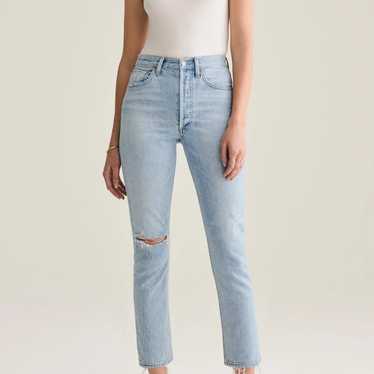 Agolde Riley high rise crop jeans