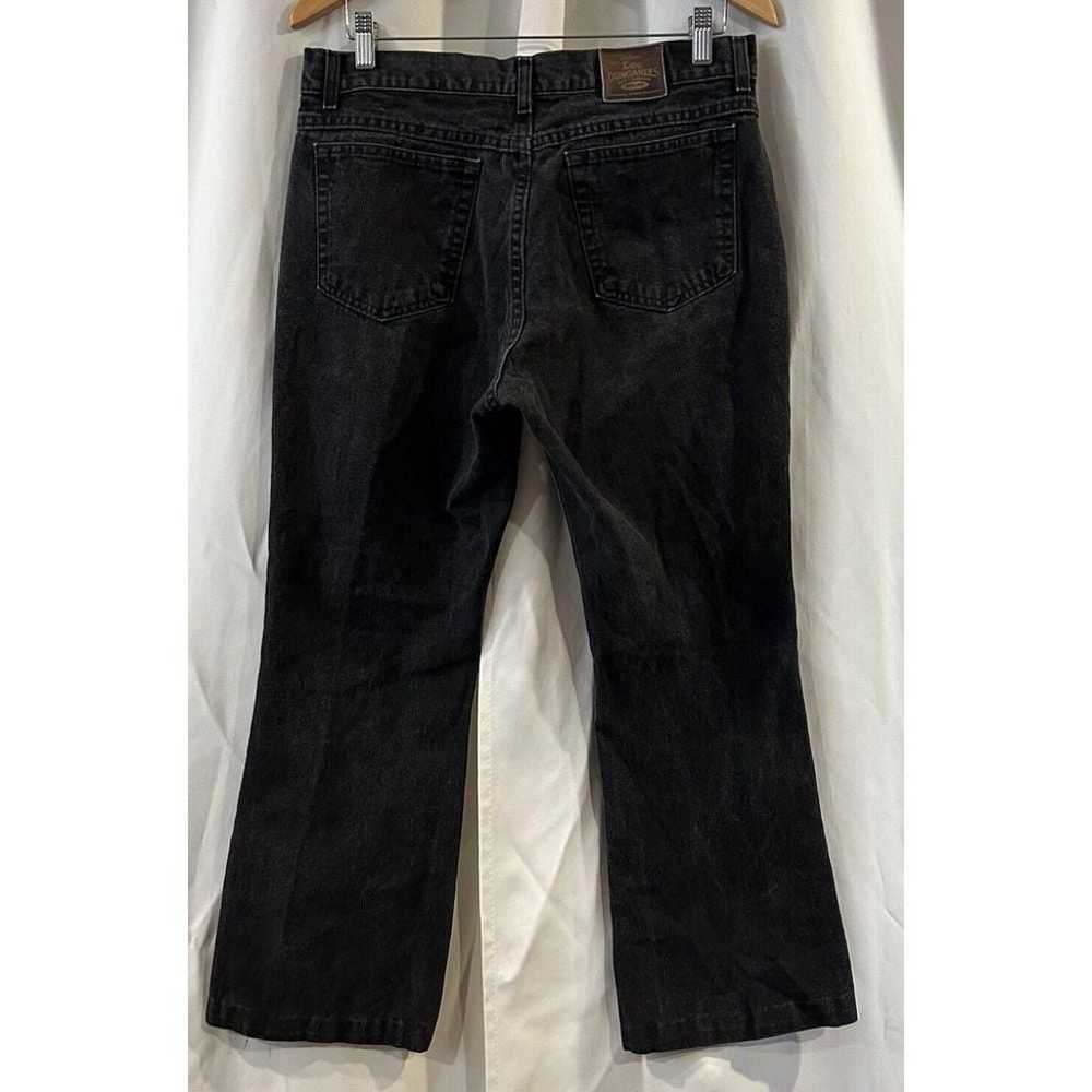 Vintage Lee Pipes Wide Leg Jeans Flared Womens Si… - image 4