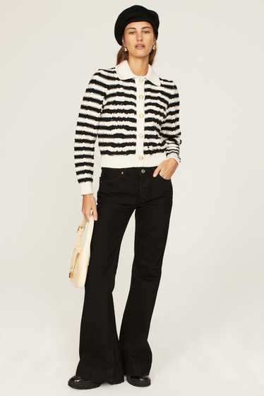 Derek Lam 10 Crosby Daisy Wide Collar Cardigan