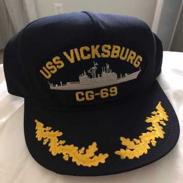 USS Vicksburg CG-69 vintage 90s baseball hat