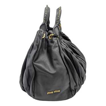 Miu Miu Leather tote