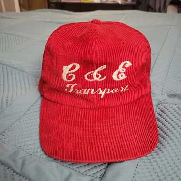 Vintage B&E Corduroy Snapback